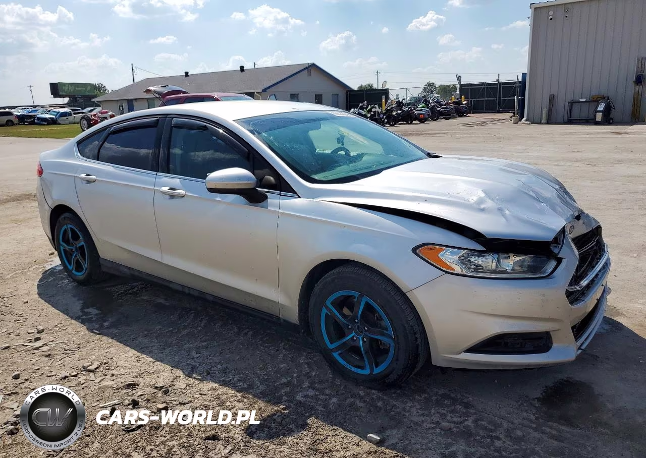 2014 Ford Fusion S VIN:1FA6P0G77E5407239 - 4