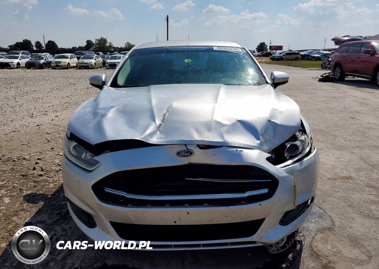 2014 Ford Fusion S VIN:1FA6P0G77E5407239 - 5