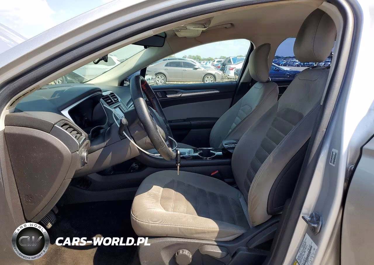 2014 Ford Fusion S VIN:1FA6P0G77E5407239 - 7