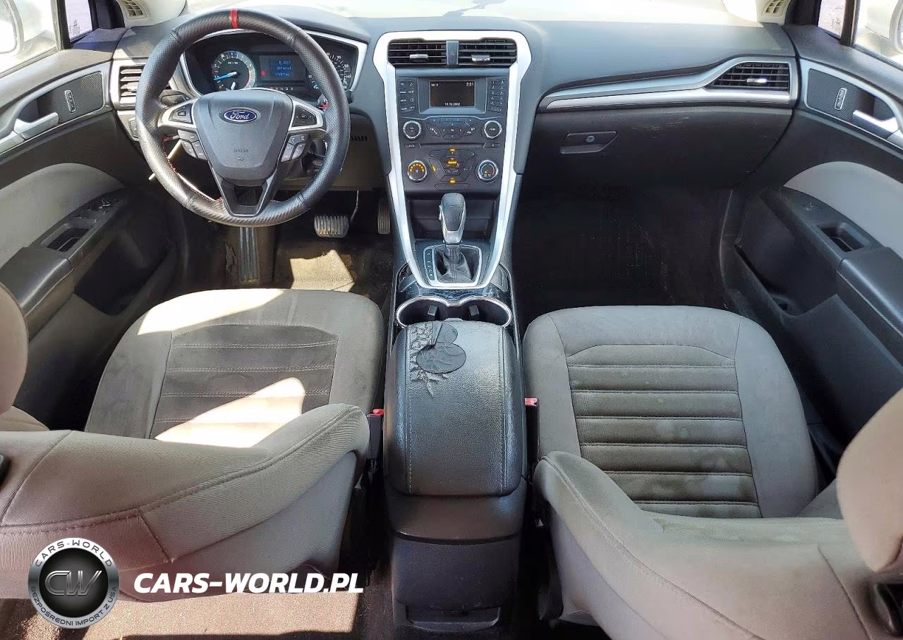 2014 Ford Fusion S VIN:1FA6P0G77E5407239 - 8