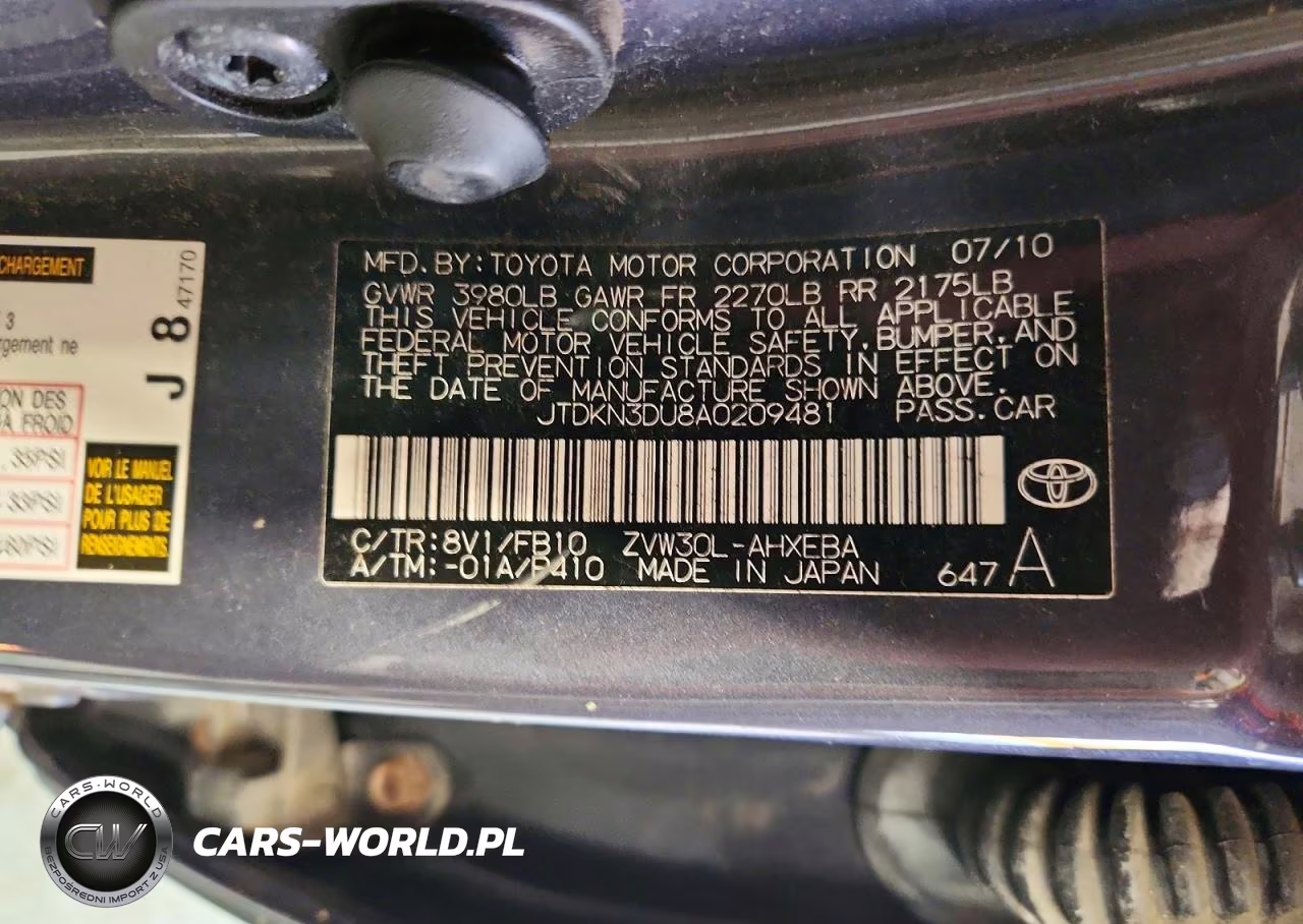 2010 Toyota Prius Ii VIN:JTDKN3DU8A0209481 - 12