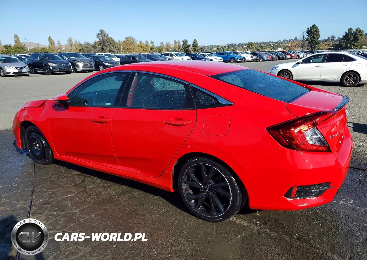2019 Honda Civic Sport VIN:2HGFC2F88KH527200 - 2