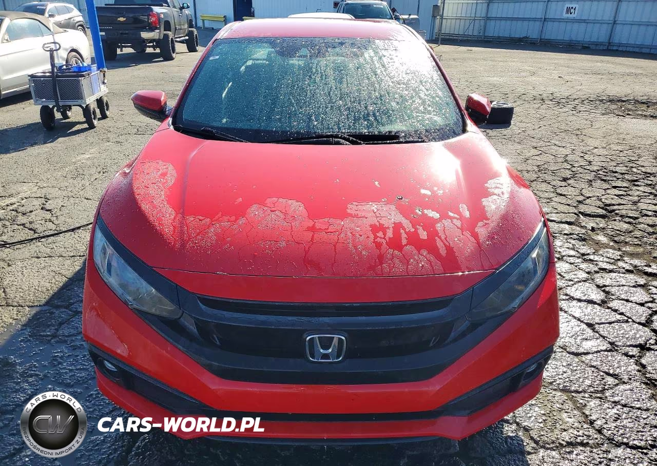 2019 Honda Civic Sport VIN:2HGFC2F88KH527200 - 5