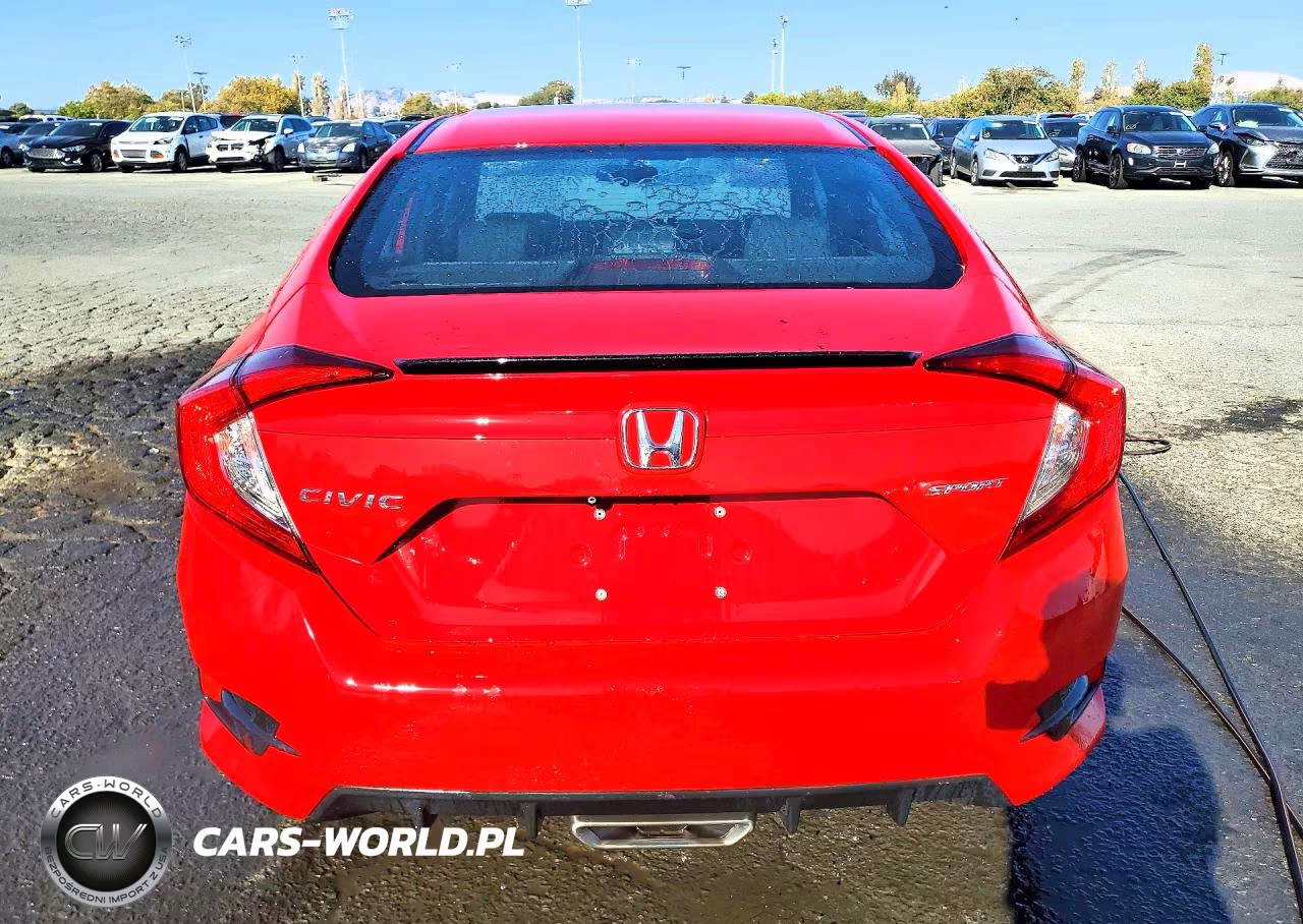 2019 Honda Civic Sport VIN:2HGFC2F88KH527200 - 6