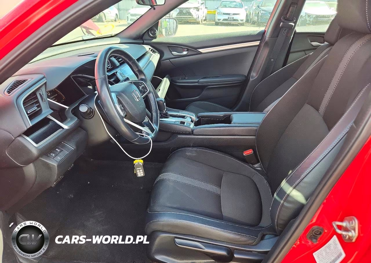 2019 Honda Civic Sport VIN:2HGFC2F88KH527200 - 7