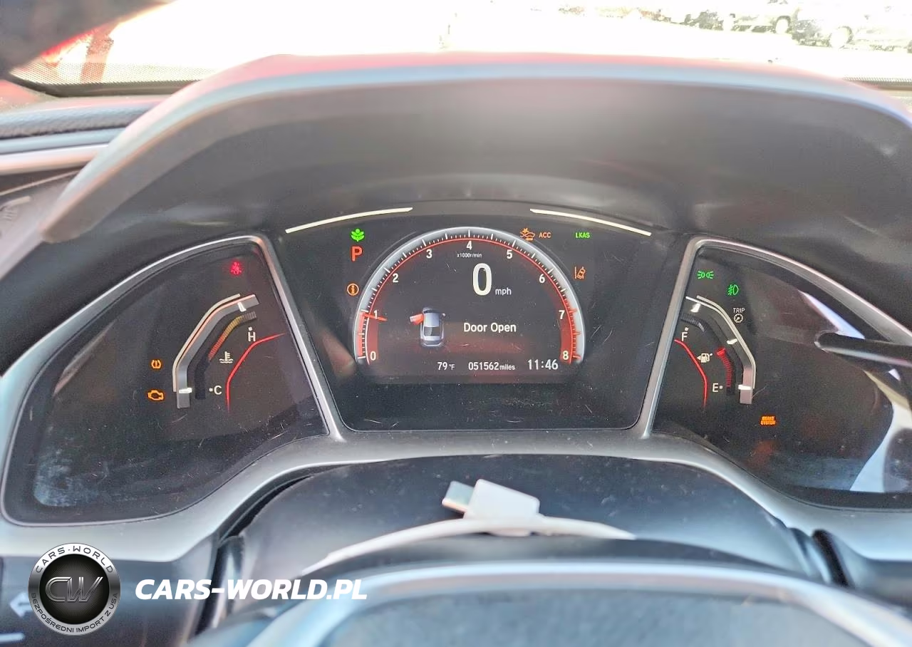 2019 Honda Civic Sport VIN:2HGFC2F88KH527200 - 9
