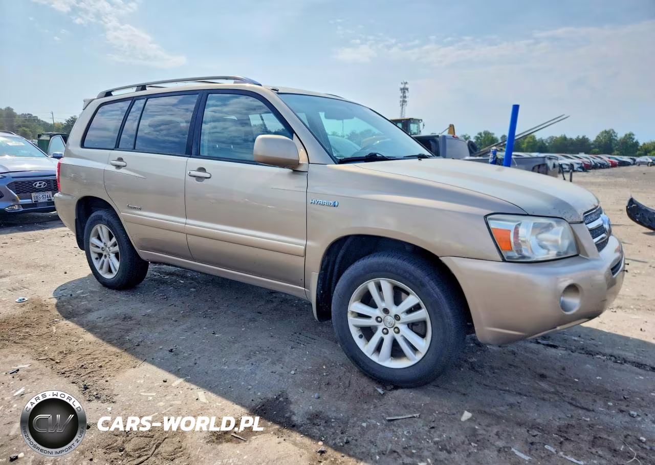 2007 Toyota Highlander Hybrid VIN:JTEEW21A670048888 - 4