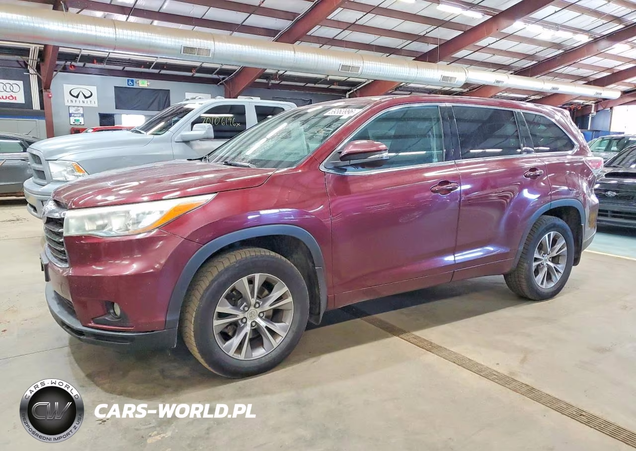 2015 Toyota Highlander Le Plus VIN:5TDBKRFH8FS194321 - 1