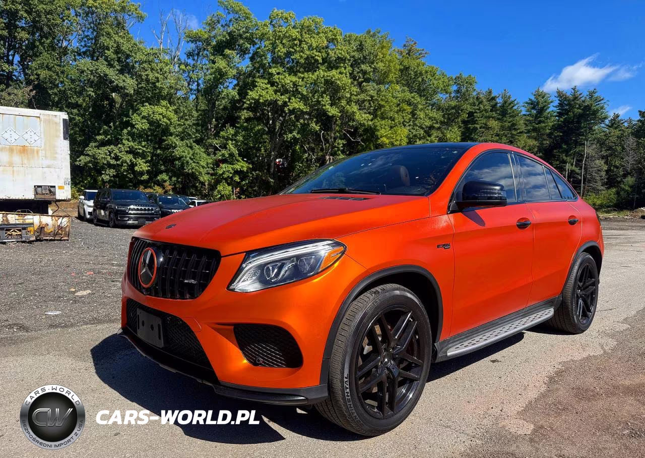 2018 Mercedes-Benz Gle Coupe 43 Amg VIN:4JGED6EB2JA102530 - 2