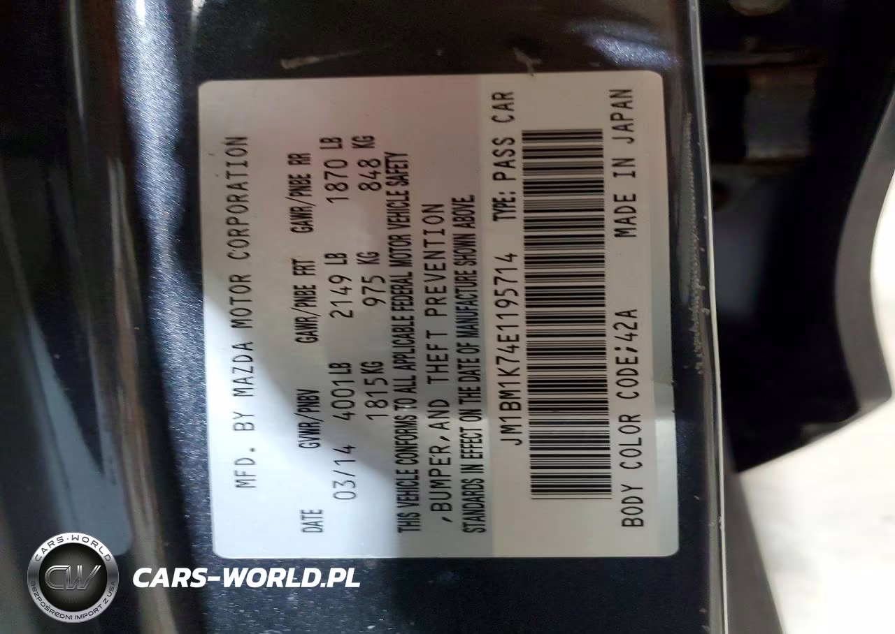 2014 Mazda 3 Sport VIN:JM1BM1K74E1195714 - 12
