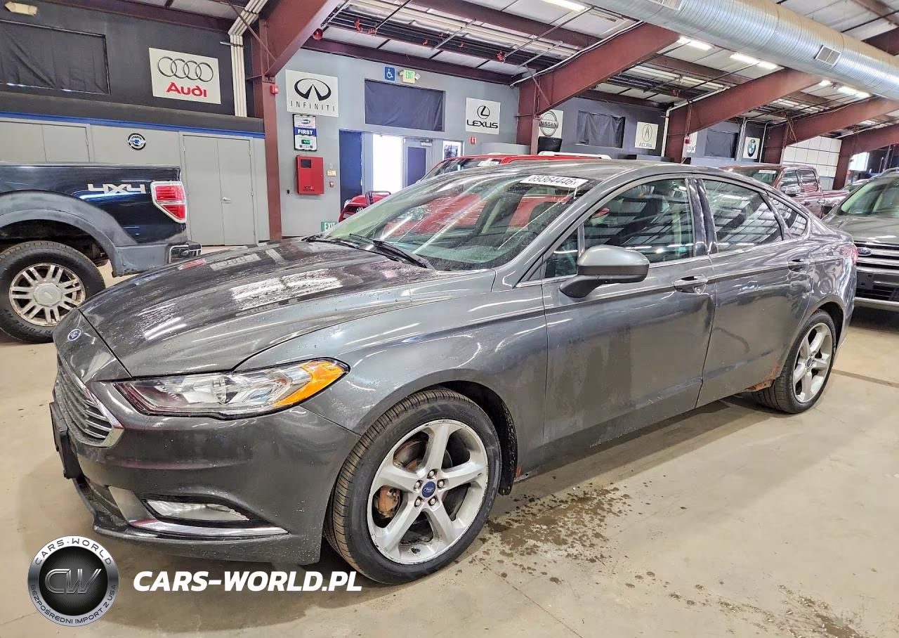 2017 Ford Fusion Se VIN:3FA6P0T90HR145623 - 1