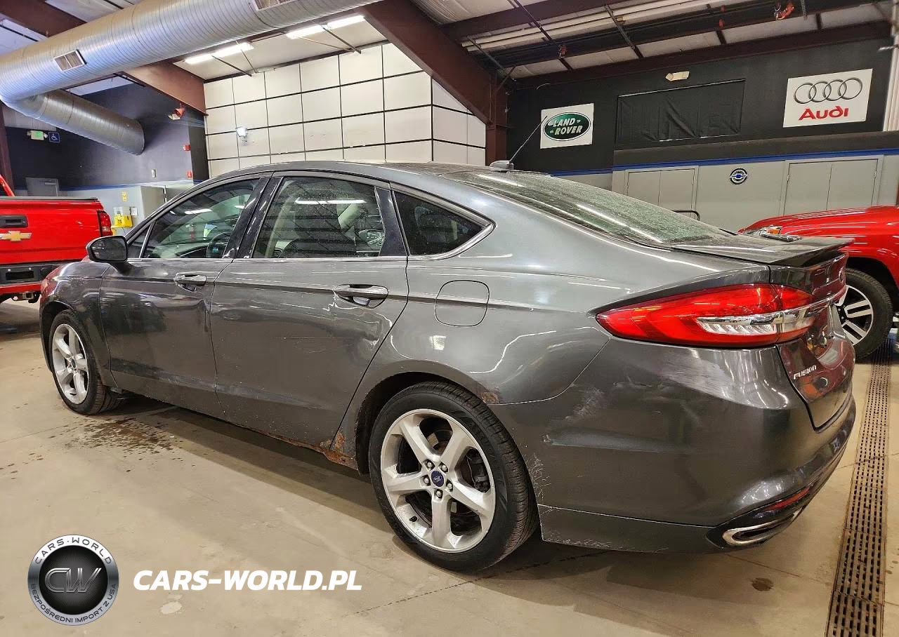 2017 Ford Fusion Se VIN:3FA6P0T90HR145623 - 2