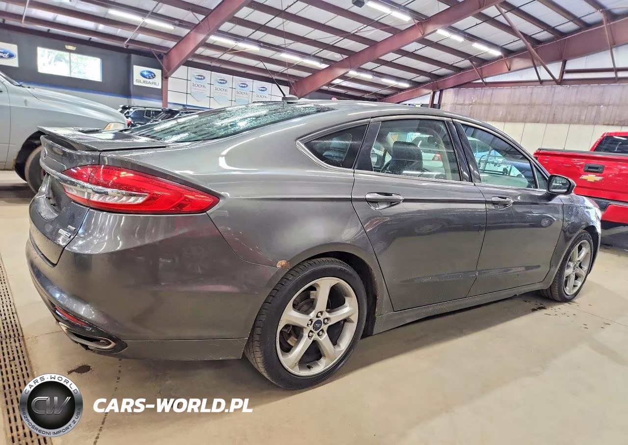 2017 Ford Fusion Se VIN:3FA6P0T90HR145623 - 3