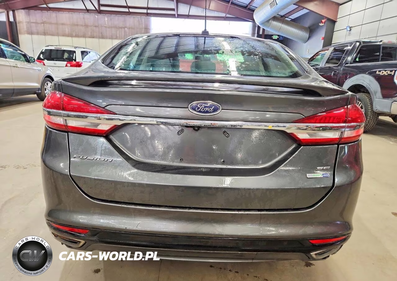 2017 Ford Fusion Se VIN:3FA6P0T90HR145623 - 6