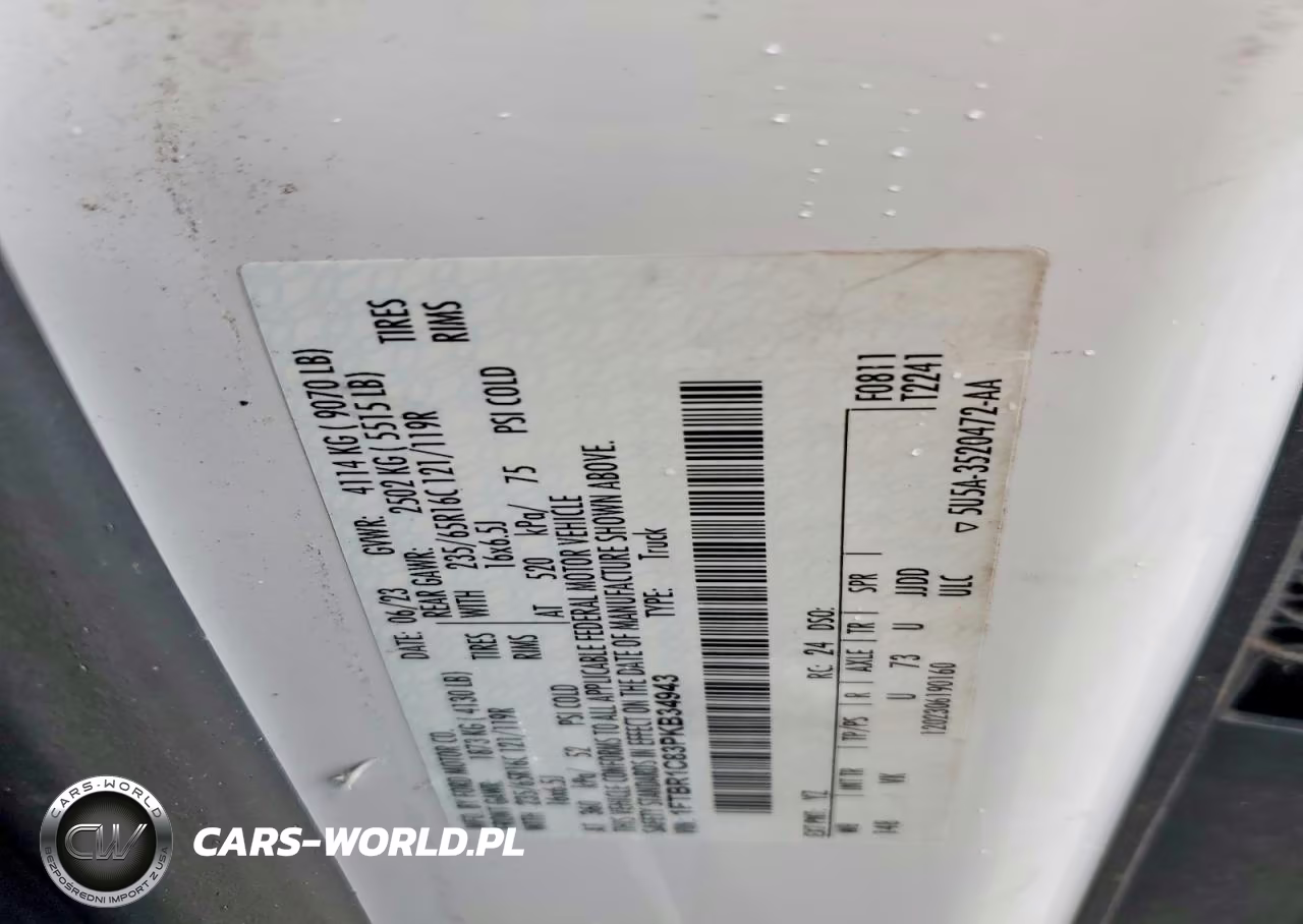 2023 Ford Transit T-250 VIN:1FTBR1C83PKB34943 - 13