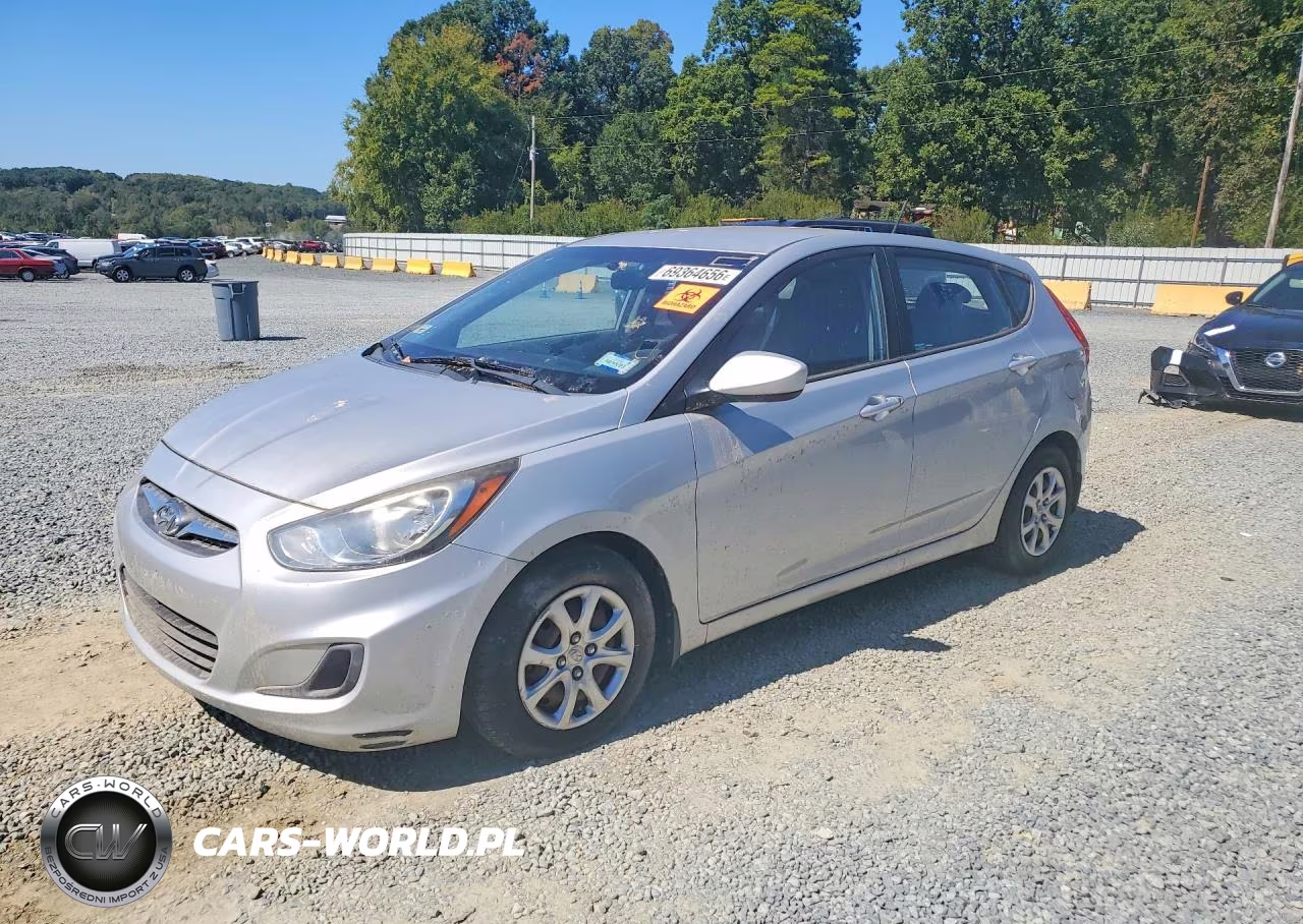 2013 Hyundai Accent Gs VIN:KMHCT5AE8DU127150 - 1