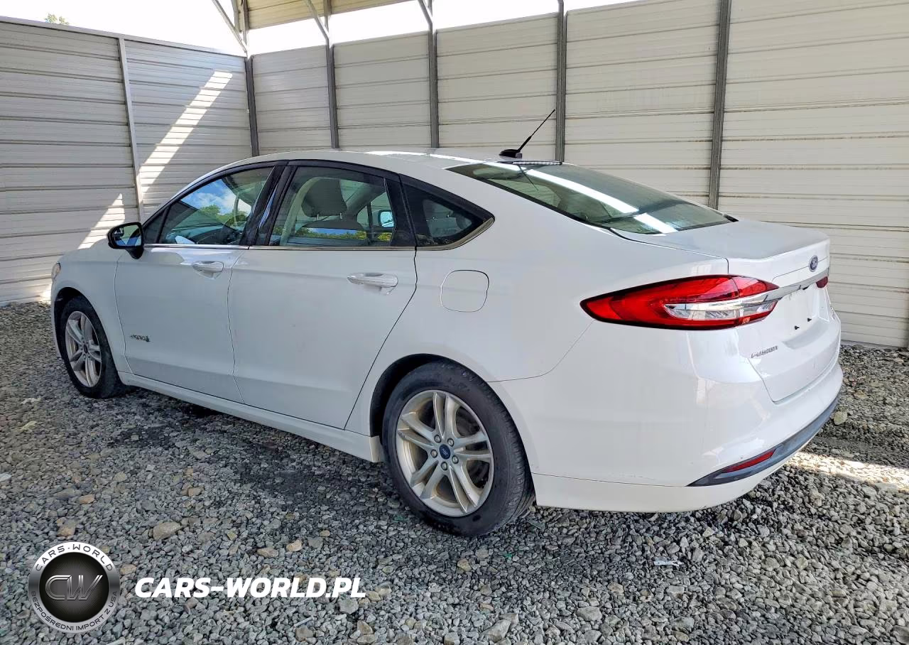 2018 Ford Fusion Se Hybrid VIN:3FA6P0LU4JR173211 - 2