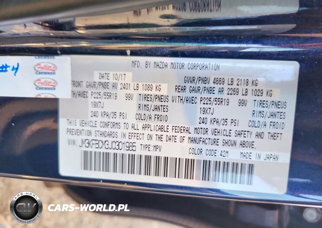 2018 Mazda Cx-5 Touring VIN:JM3KFBCM3J0301985 - 13
