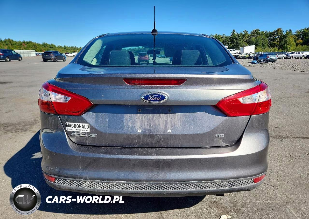 2013 Ford Focus Se VIN:1FADP3F23DL293927 - 6