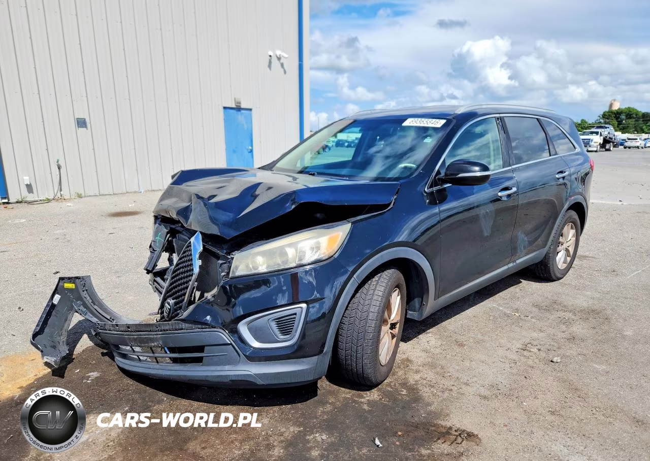2016 Kia Sorento Lx V6 VIN:5XYPG4A51GG031371 - 1