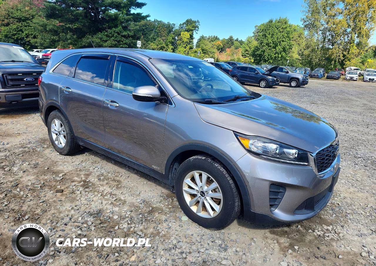 2019 Kia Sorento Lx VIN:5XYPGDA3XKG547283 - 4
