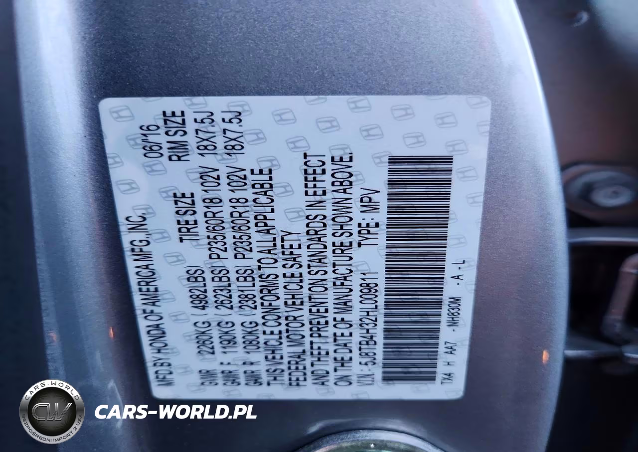 2017 Acura Rdx VIN:5J8TB4H32HL009811 - 13