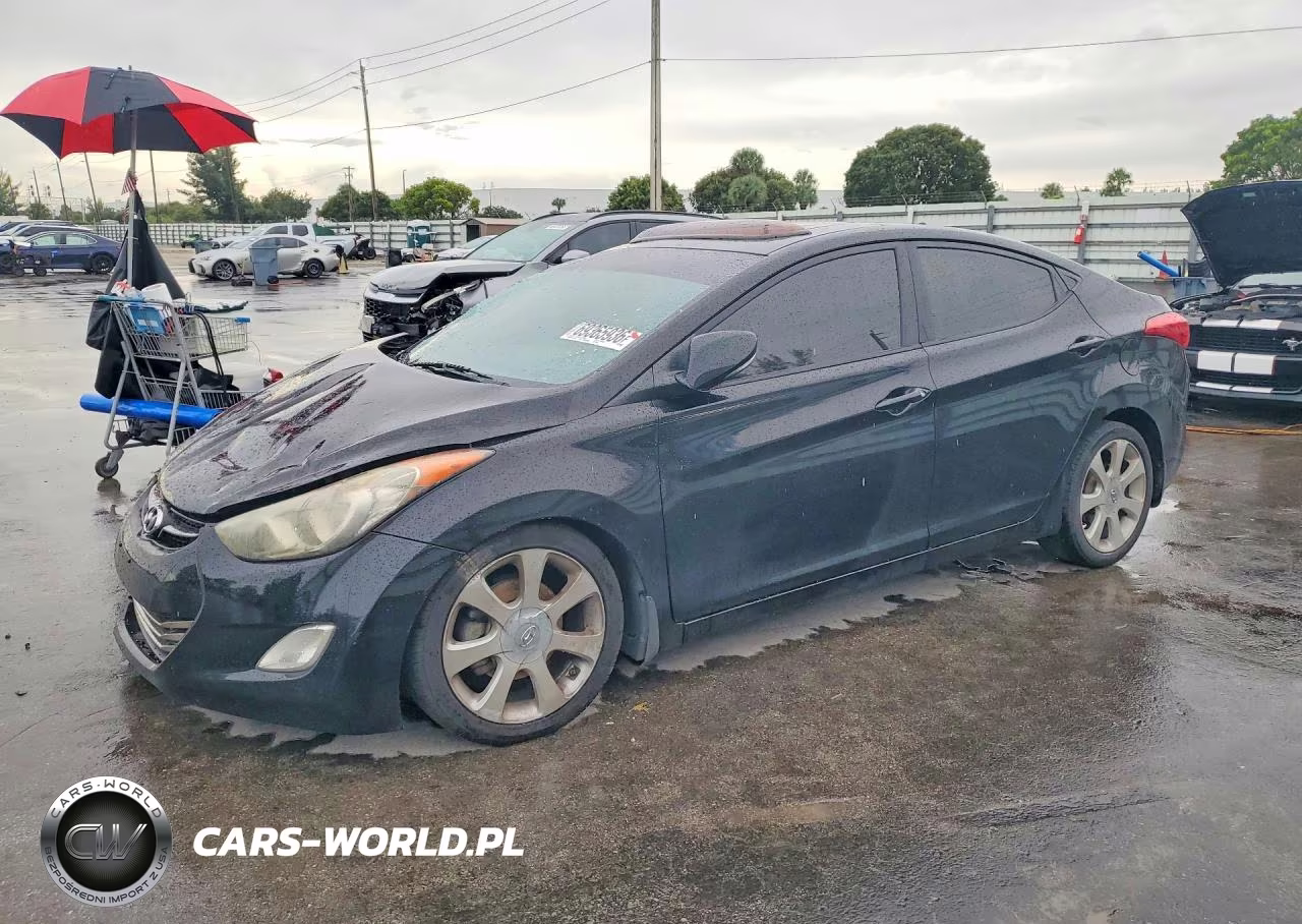 2013 Hyundai Elantra Limited VIN:KMHDH4AE3DU697329 - 1