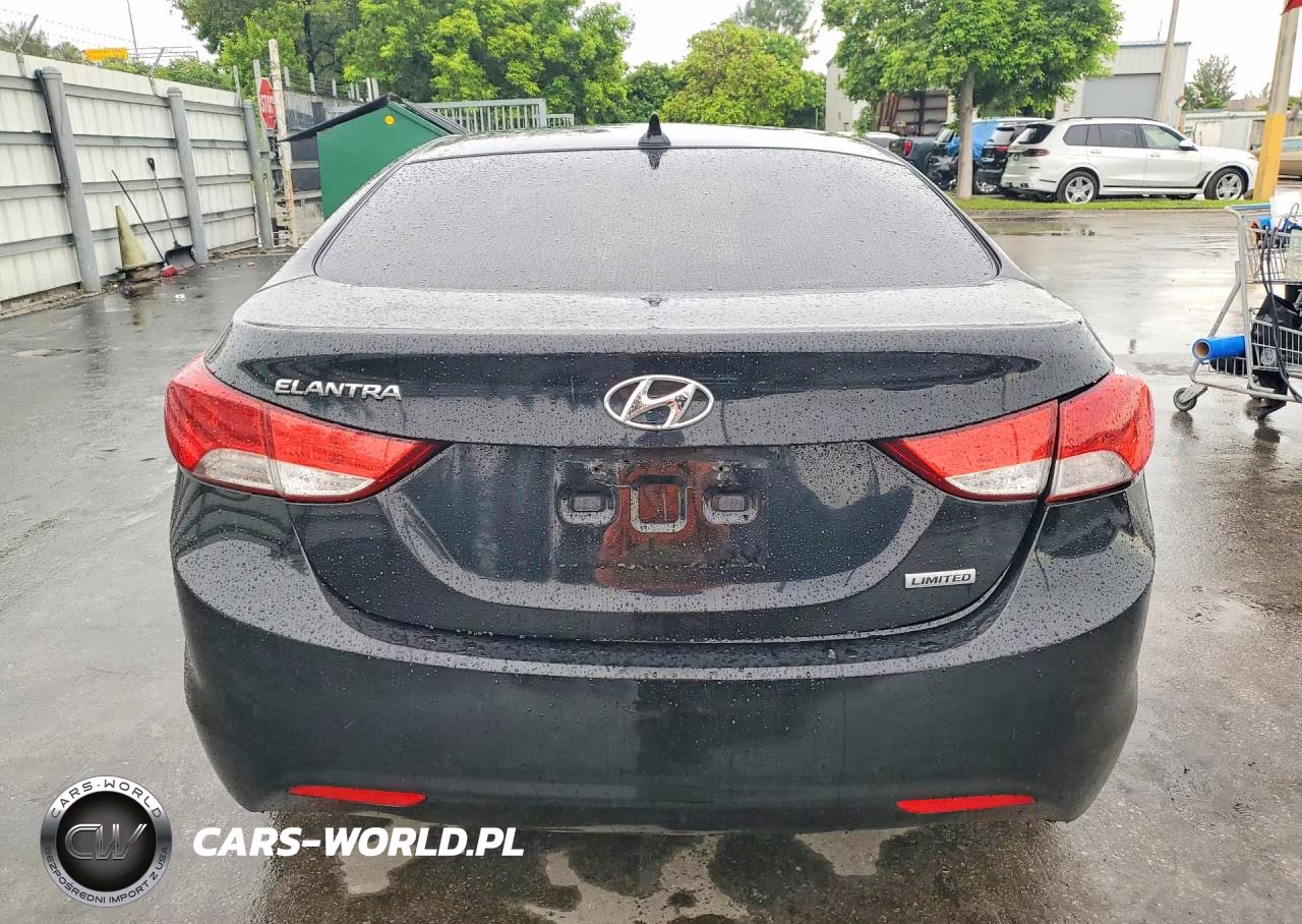 2013 Hyundai Elantra Limited VIN:KMHDH4AE3DU697329 - 6
