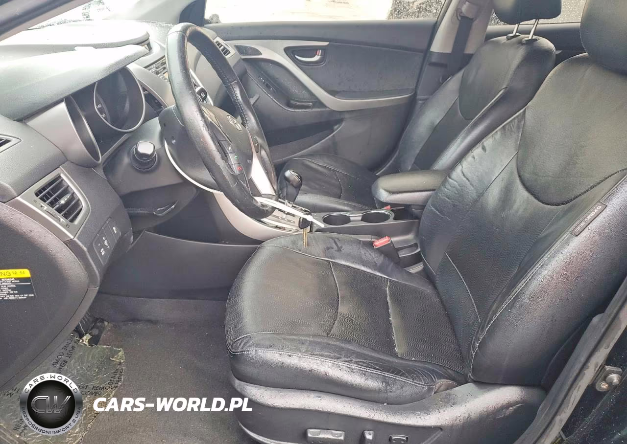 2013 Hyundai Elantra Limited VIN:KMHDH4AE3DU697329 - 7