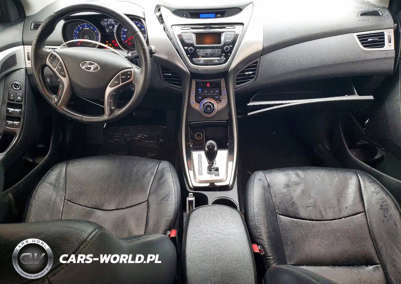 2013 Hyundai Elantra Limited VIN:KMHDH4AE3DU697329 - 8