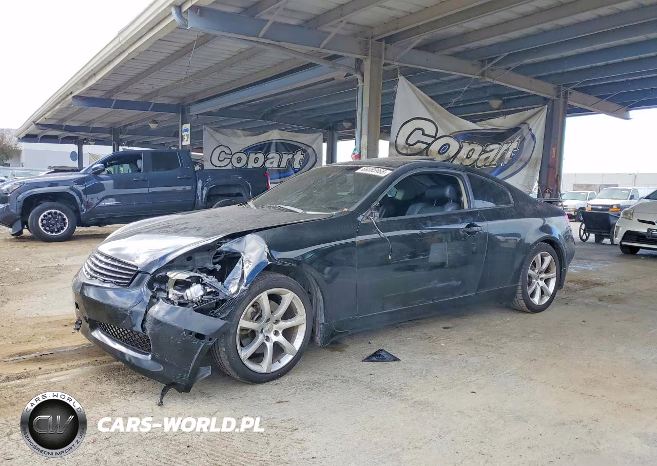 2007 Infiniti G35 Base VIN:JNKCV54EX7M905588 - 1
