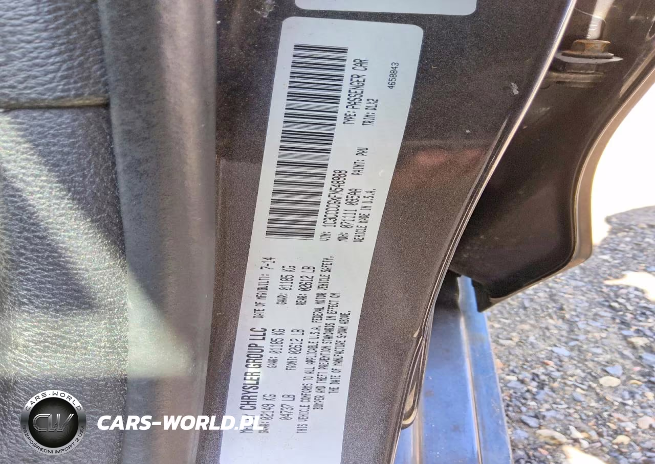 2015 Chrysler 200 VIN:1C3CCCCGXFN548988 - 12