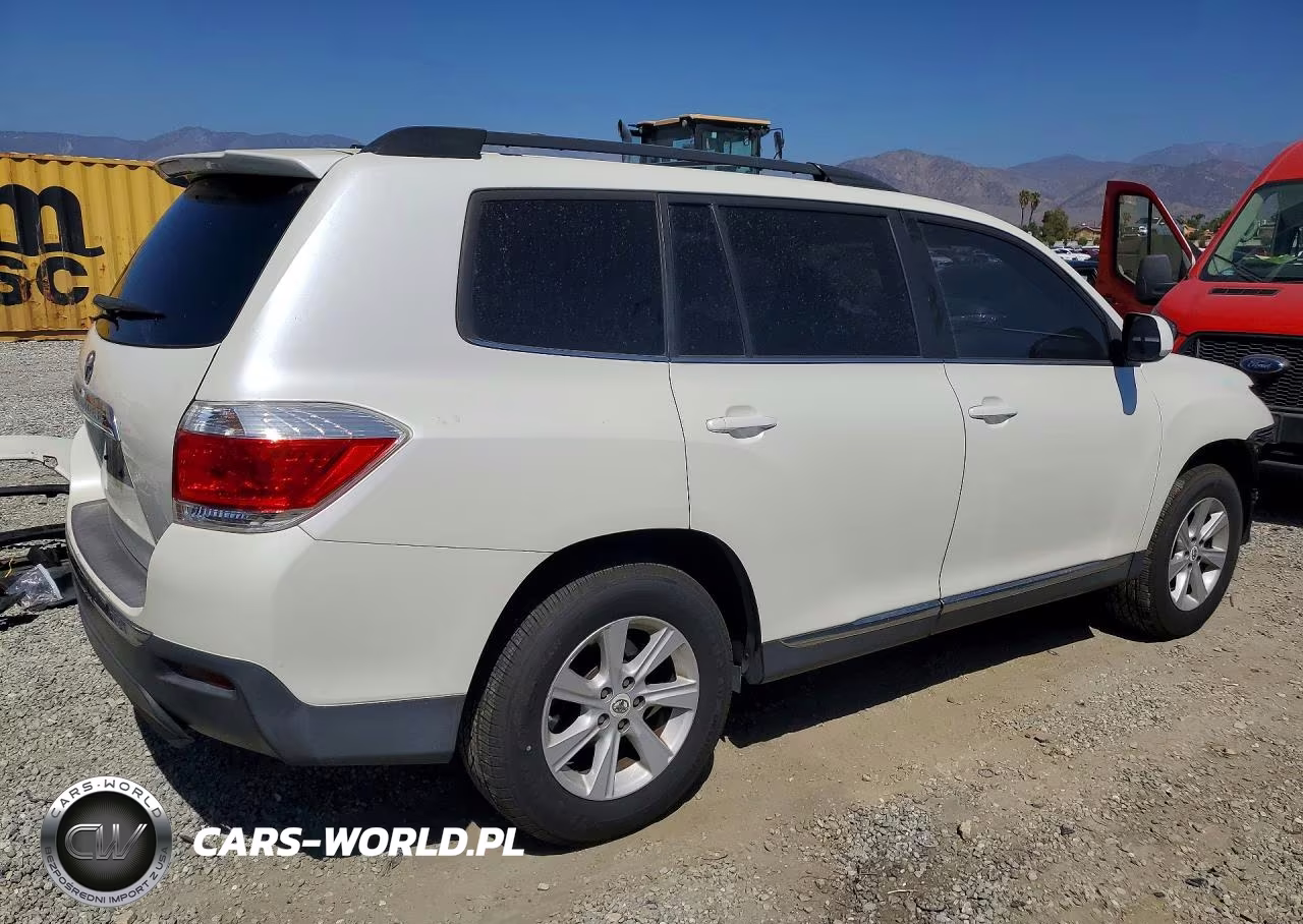 2012 Toyota Highlander Se VIN:5TDZK3EH6CS078799 - 3