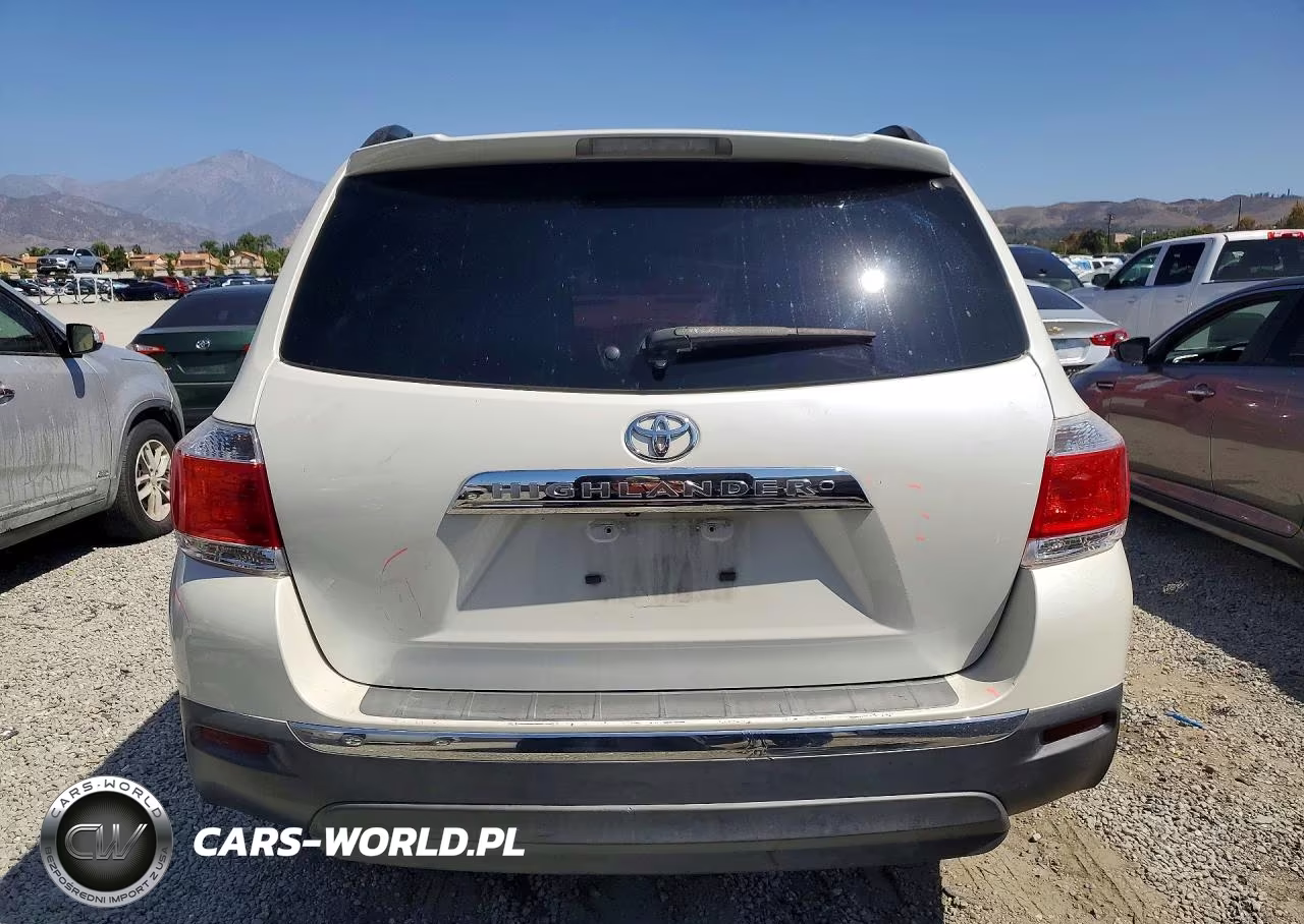 2012 Toyota Highlander Se VIN:5TDZK3EH6CS078799 - 6