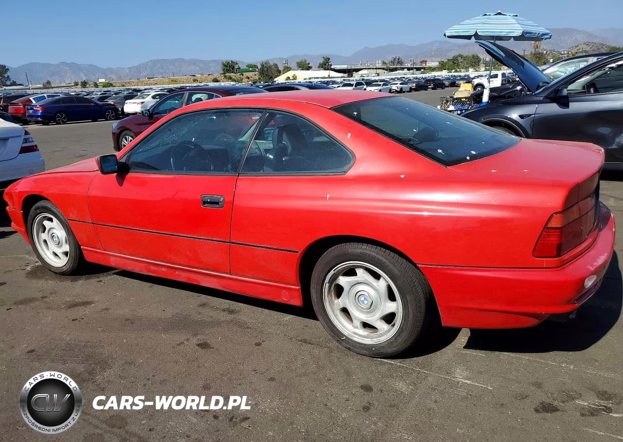 1991 BMW 850 I Automatic VIN:WBAEG2317MCB73231 - 2