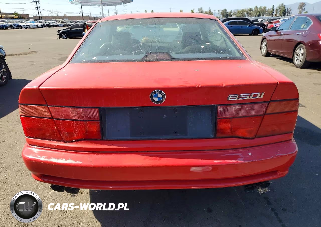 1991 BMW 850 I Automatic VIN:WBAEG2317MCB73231 - 6