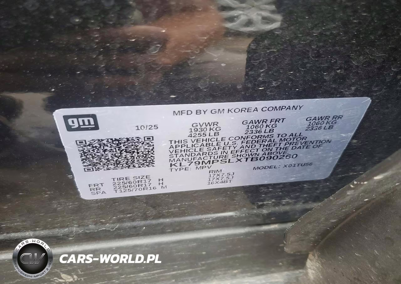 2026 Chevrolet Trailblazer Lt VIN:KL79MPSLXTB090260 - 13