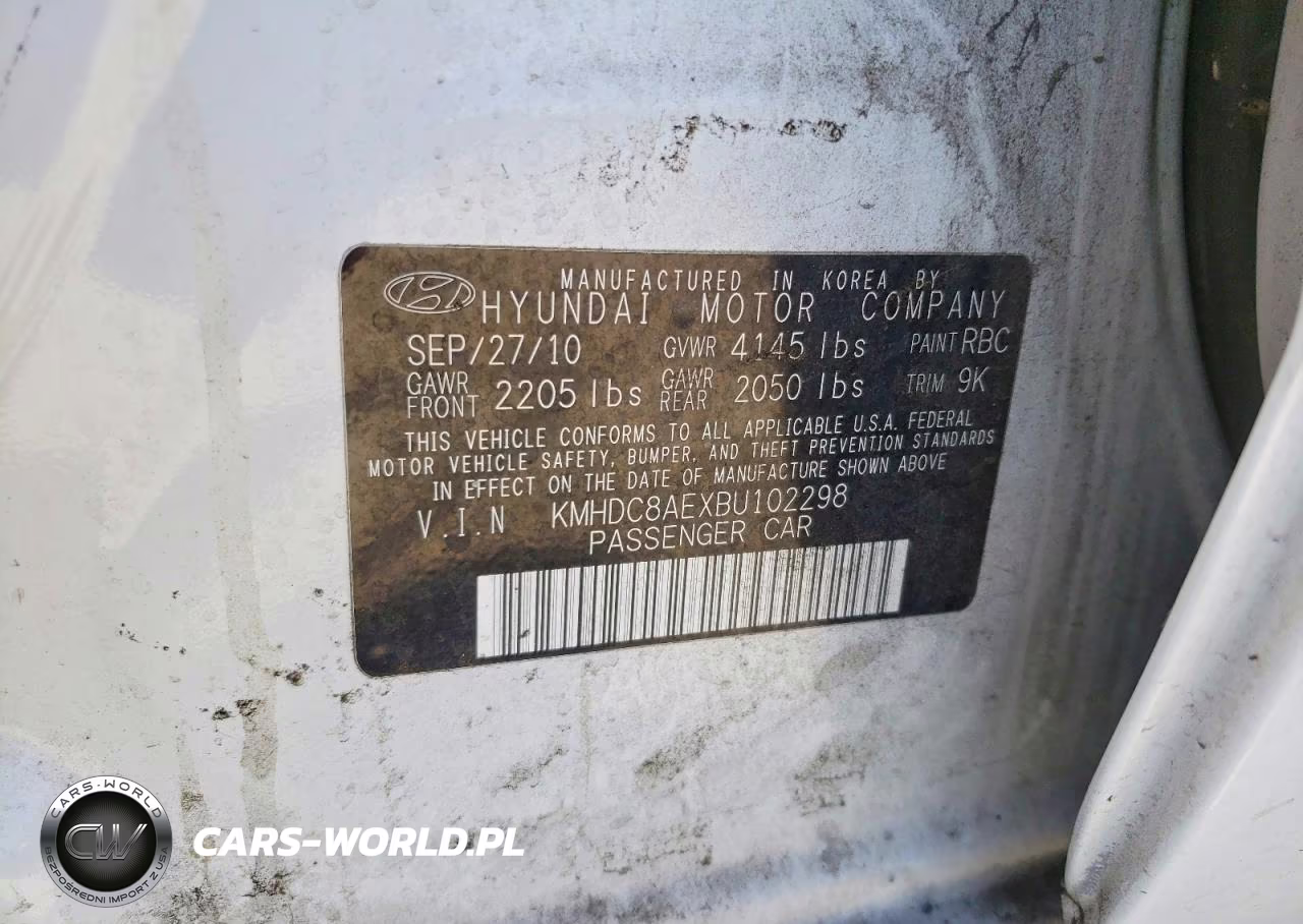 2011 Hyundai Elantra Touring Gls VIN:KMHDC8AEXBU102298 - 12