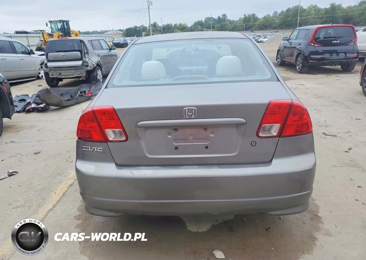 2005 Honda Civic Dx VIN:1HGES16435L017446 - 6
