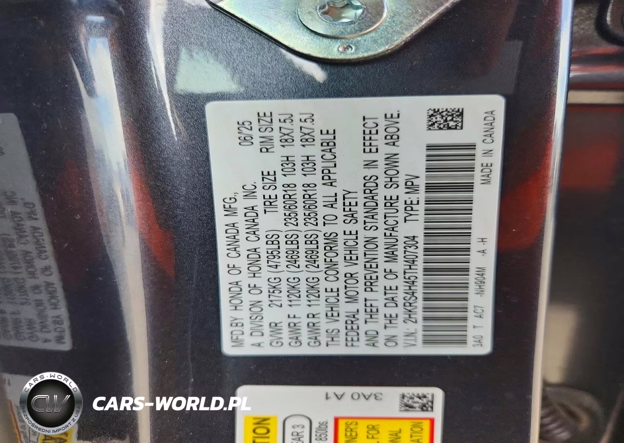 2026 Honda Cr-V Ex VIN:2HKRS4H45TH407304 - 13