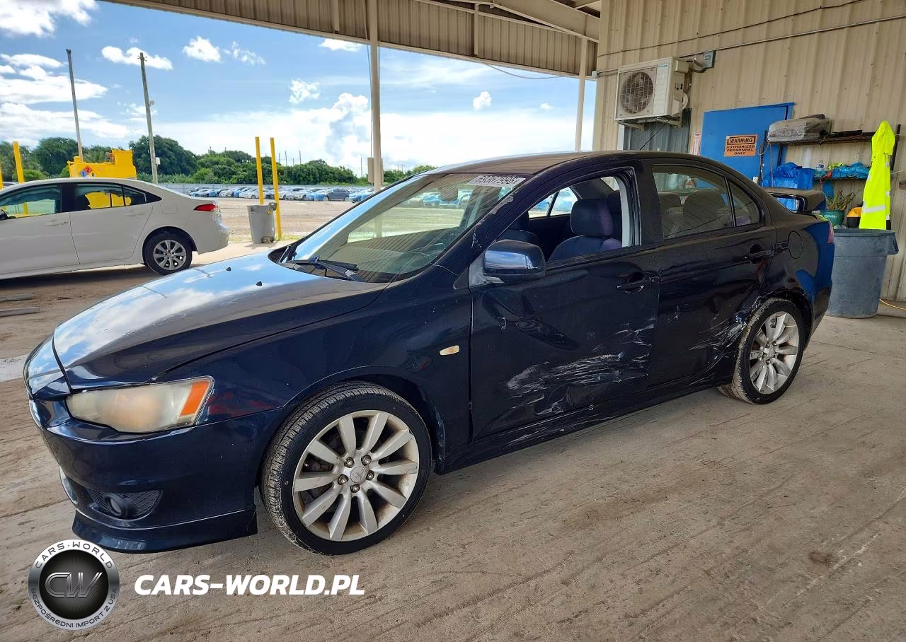 2009 Mitsubishi Lancer Gts VIN:JA3AU86W29U019978 - 1