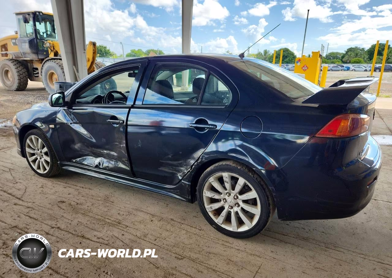 2009 Mitsubishi Lancer Gts VIN:JA3AU86W29U019978 - 2