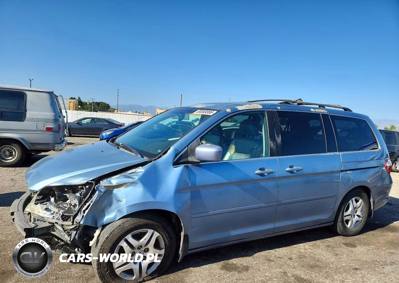 2007 Honda Odyssey Exl VIN:5FNRL386X7B143249 - 1
