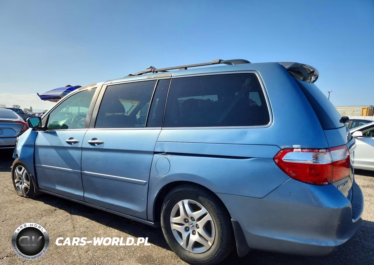 2007 Honda Odyssey Exl VIN:5FNRL386X7B143249 - 2