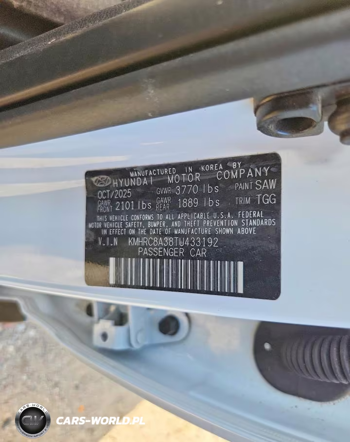 2026 Hyundai Venue Sel VIN:KMHRC8A38TU433192 - 12