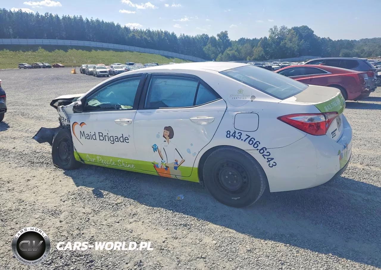 2016 Toyota Corolla L VIN:5YFBURHE1GP504302 - 2