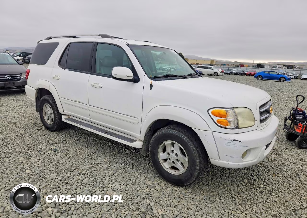2001 Toyota Sequoia Limited VIN:5TDBT48A21S048442 - 4