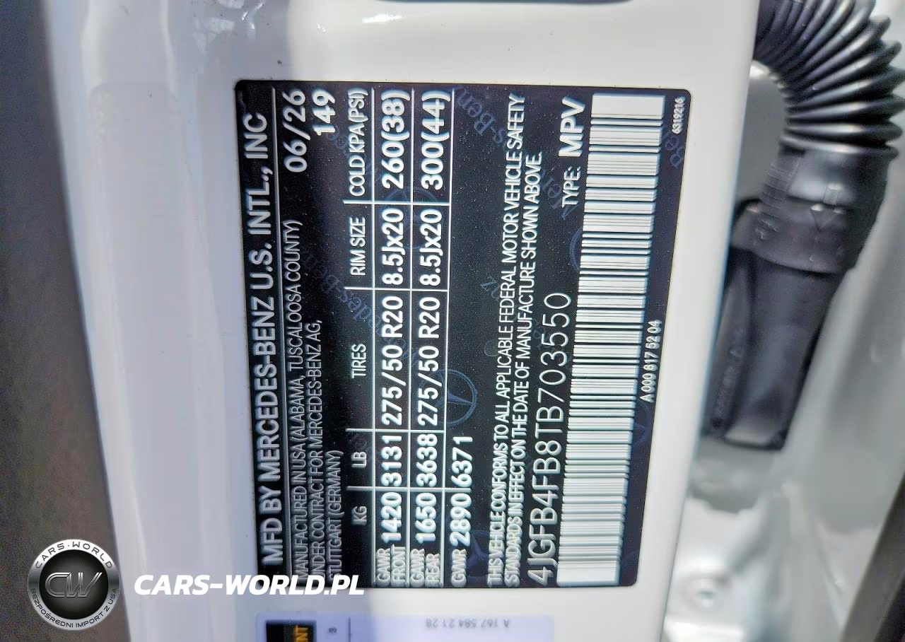 2026 Mercedes-Benz Gle 350 4Matic VIN:4JGFB4FB8TB703550 - 14