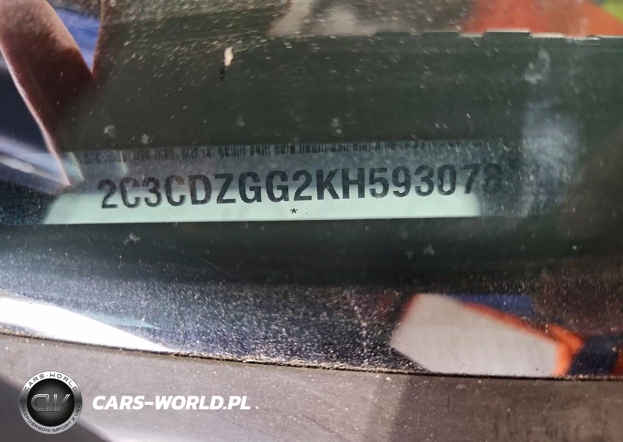 2019 Dodge Challenger Sxt VIN:2C3CDZGG2KH593078 - 13