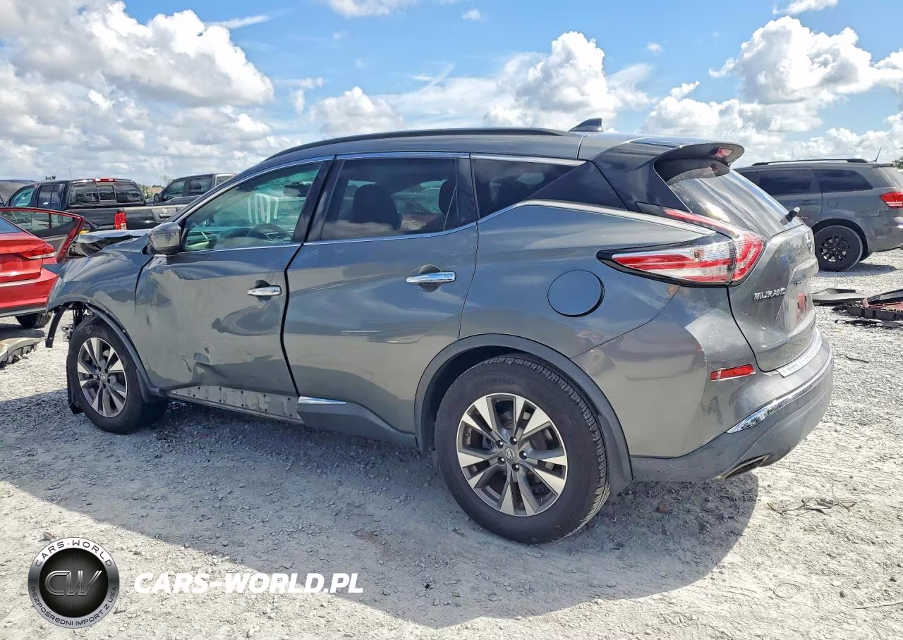 2017 Nissan Murano Sv VIN:5N1AZ2MG6HN123860 - 2